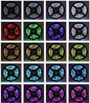 Світлодіодна стрічка RGB 5 м 300 LED 3000-6500 К USB Puluz TBD0572230006B, фото 2