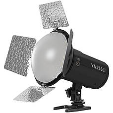 Постійне світло з акумулятором повний комплект 24 Вт 2700 К-8000К Yongnuo YN216 II Kit, фото 3
