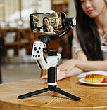 Стабілізатор для телефона з датчиком стеження та підсвіткою Feiyu SCORP-Mini P SET, фото 6