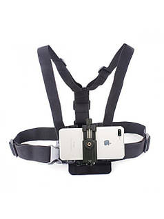 Кріплення телефона на груди AC Prof з посиленим тримачем