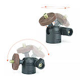 Кульова головка 360° на штатив для телефона камери Linco A020, фото 3