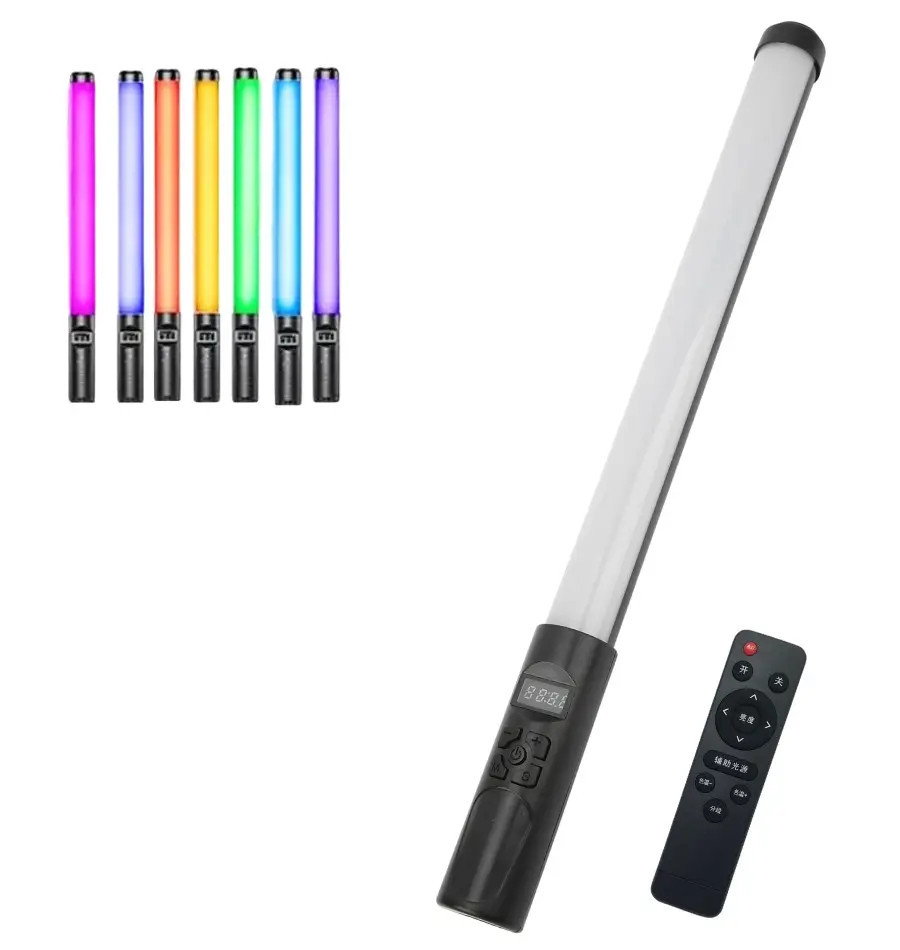 Світлодіодний освітлювач 50 см RGB 3200-5500K Puluz TBD05527001