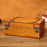 Сундук античний декоративний для предметного знімання жовтий Puluz TBD0600398002, фото 4