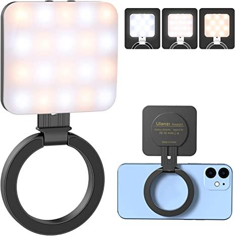 Лампа селфі для айфон магнітна MagSafe чорна Ulanzi LT010 3021