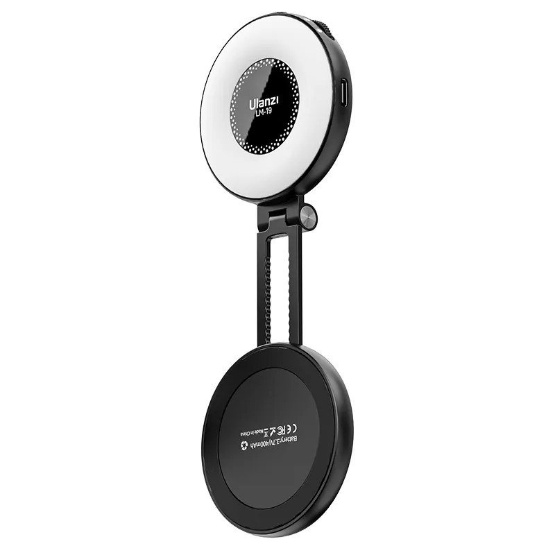 Світло для айфон магнітне MagSafe селфі CRI 95+ Bi-color Ulanzi LM19, фото 1