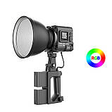 Постійне світло LED RGB CRI 96+ 120 Вт 2000 К-10000К Yongnuo YNLUX100 RGB, фото 4