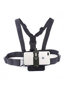 Кріплення телефона на груди AC Prof з посиленим тримачем