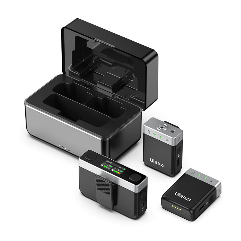 Мікрофон петличний бездротовий iPhone Android камера Ulanzi U-Mic AM18, фото 1