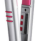 Випрямляч для волосся з турмаліновим покриттям, VGR V-580 / Утюжок для волосся / Плойка для вирівнювання волосся, фото 8