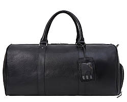 Сумка дорожня шкіряна чорна Buffalo Bags