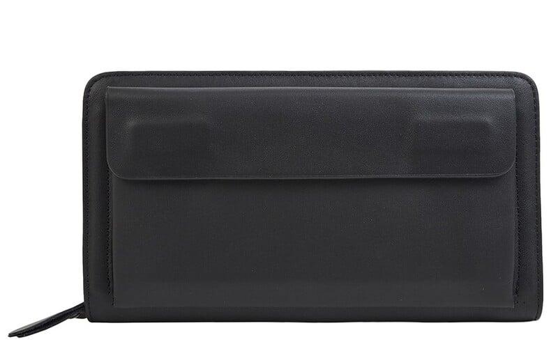 Чоловічий шкіряний клатч Buffalo Bags чорний
