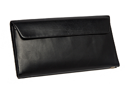 Чоловічий шкіряний чорний клатч Buffalo Bags