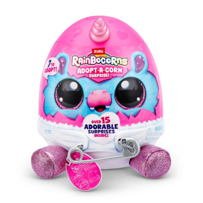 М'яка іграшка-сюрприз Rainbocorns Rainbocorns-D серія ADOPT-A-CORN SURPRISE, арт. 92105D, фото 1