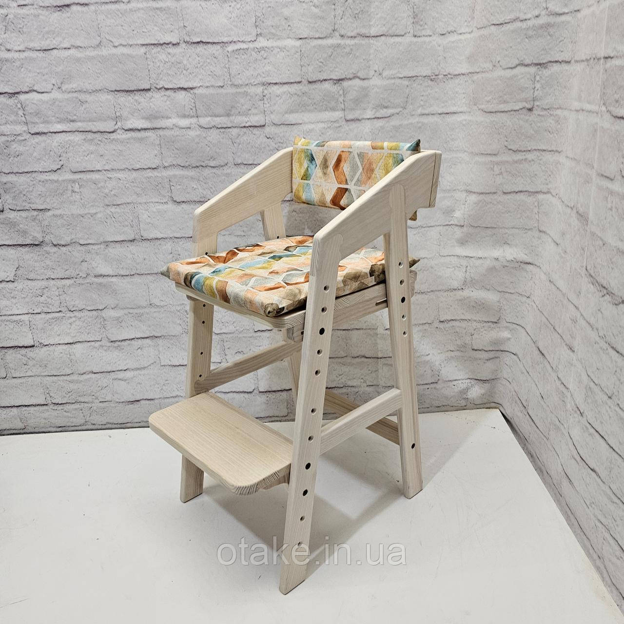 Зростаючий стілець з ясена (з подушечкою), фото 1