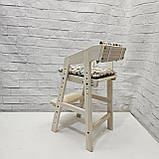 Зростаючий стілець з ясена (з подушечкою), фото 8