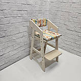 Зростаючий стілець з ясена (з подушечкою), фото 9