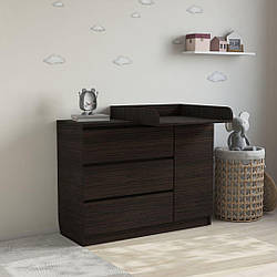 Комод пеленальний Ф3+1Д 120см Венге