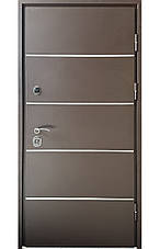 Вхідні двері Redfort Стріт Браун вулиця серія Комфорт 3 контури, фото 2
