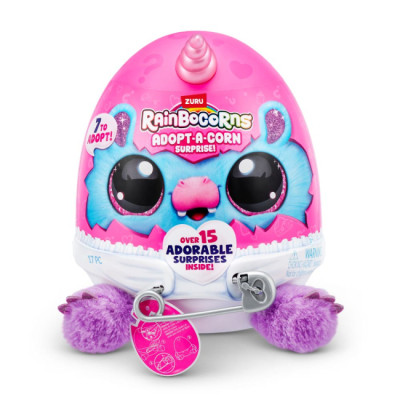 М'яка іграшка-сюрприз Rainbocorns Rainbocorns-J серія ADOPT-A-CORN SURPRISE, арт. 92105J, фото 1