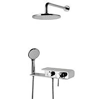 Душева система Corsan KONEKTO CHROME прихованого монтажу