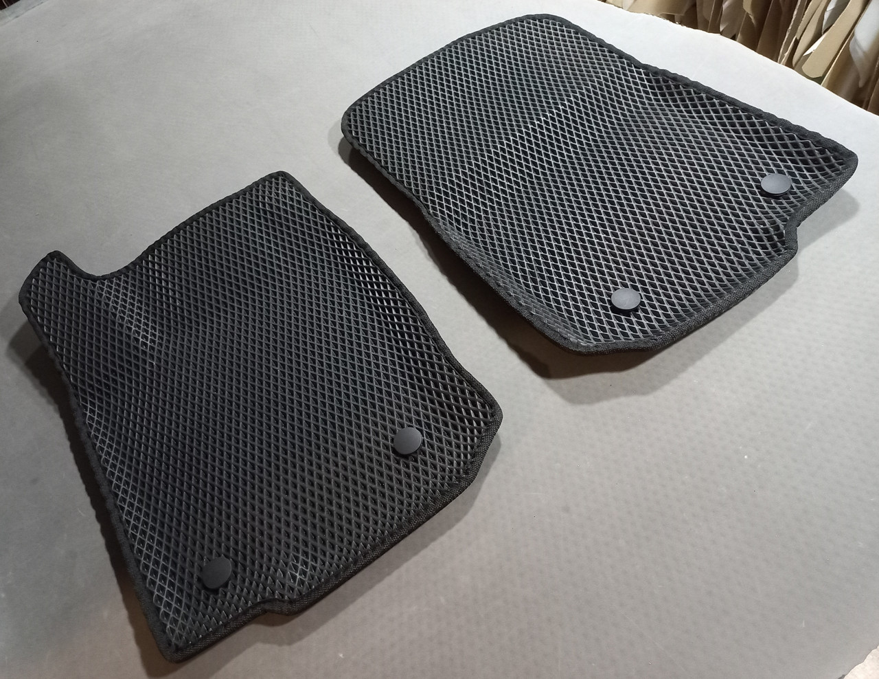 3D килимки EvaForma передні на Mercedes ML-Class W166 '11-15, 3D килимки EVA