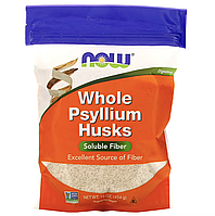 NOW Foods, Цільне лушпиння подорожника, 454 г