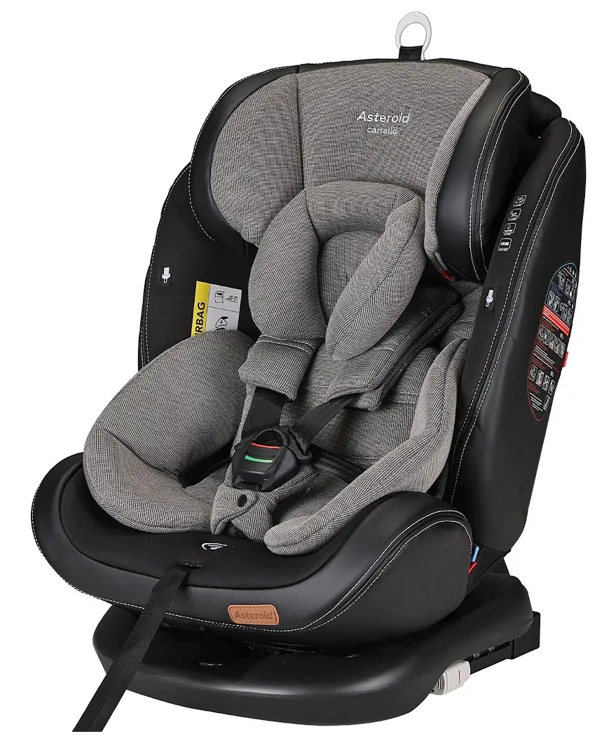 Автокрісло Carrello Asteroid CRL-12801/2 Lunar Beige ISOFIX (Карелло астероїд беж). Від народження до 12 років