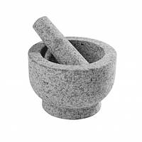 Ступка Axentia гранит с пестиком диаметр 15 см H 11 см (116614)