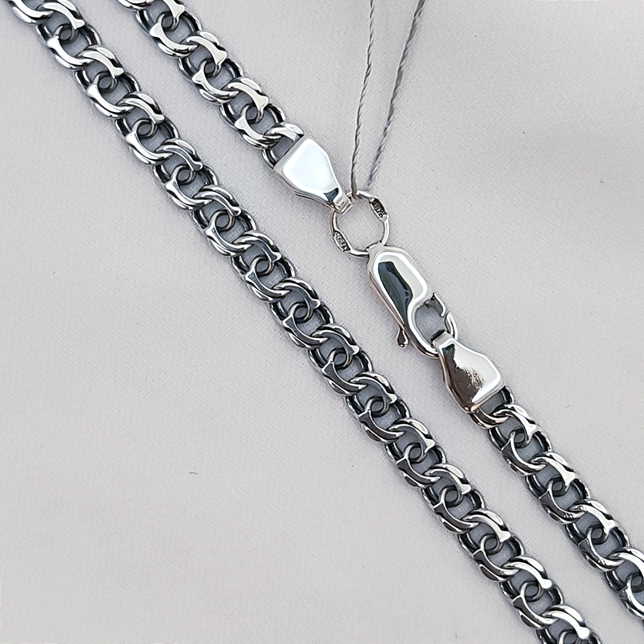 Срібний ланцюжок 925 проби 13.6 грами, фото 1