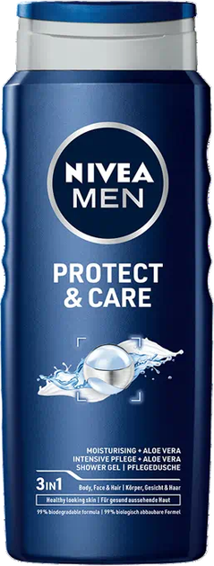 Гель для душу Nivea MEN 500 мл Protect&Care