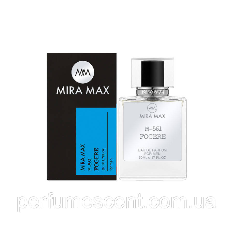 Парфумована вода MIRA MAX 50 мл "FOGÈRE М-561" (Аромат схожий на Yves Saint Laurent MYSLF)