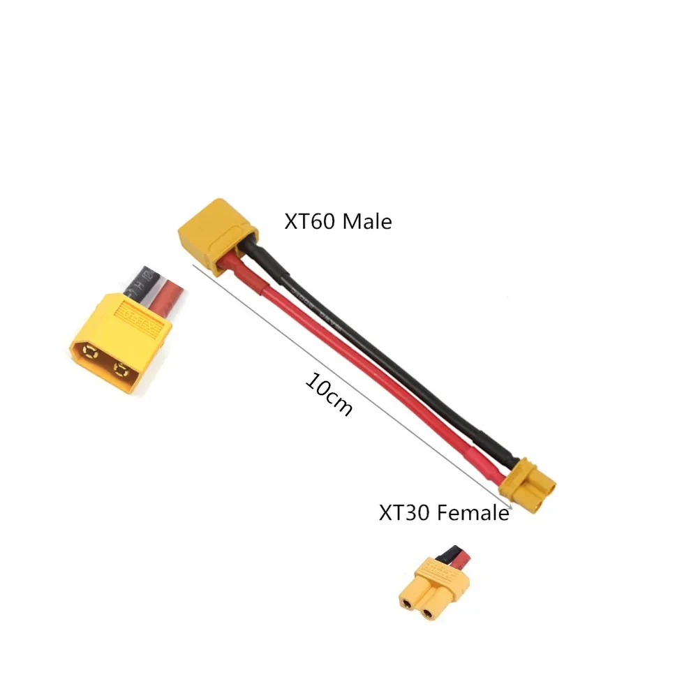 XT-60 Male - XT-30 Female Перехідник, адаптер, кабель для дрона