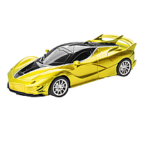 Іграшкова машинка з дистанційним керуванням, Ferrari, 2х4 колеса вд., пульт Джойстик,Жовта