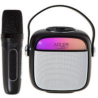 Набор для караоке Adler AD 1199 black - SD/USB/AUX/Bluetooth