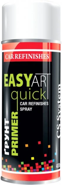 Грунт для пластику CS System EASY ART Plastic Primer, прозорий 400мл