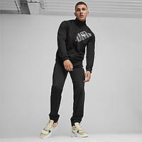 Костюм спортивний чоловічий Puma Power Suit 678886 01 (чорний, поліестер, еластик, для тренувань, логотип пума)