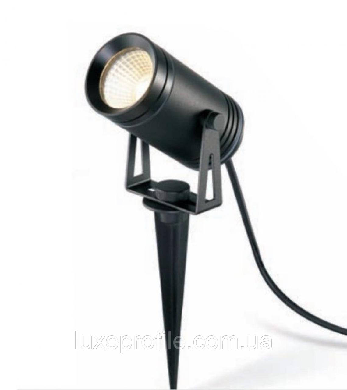 Вуличний грунтовий LED світильник VLS019 6W 3000K