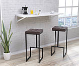 Барний стілець BS-3 LD Дуб Палена. Стільці барні для дому. Табурет високий для барної стійки, фото 6