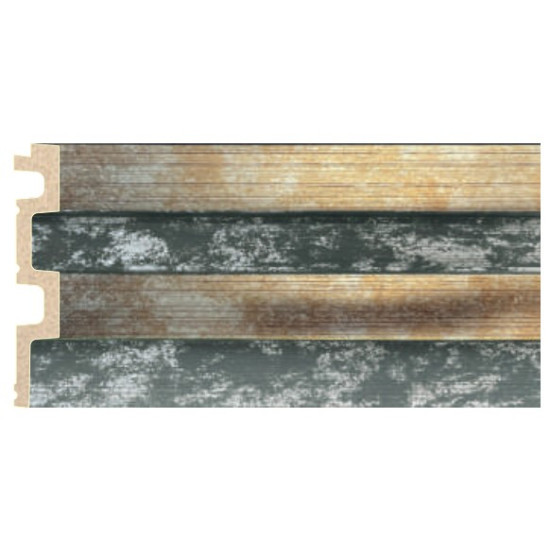 Панель з дюрополімеру GRANT DECO АР-001К-76 (120 мм*21 мм) 2,9 м