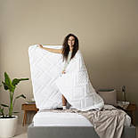 Ковдра літня 175х210см Nordic Comfort тм Ідея білий, фото 7