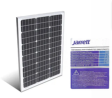 Сонячні панелі Jarrett 50вт 17.2в 71х54см для домашньої станції автономного енергопостачання на дах