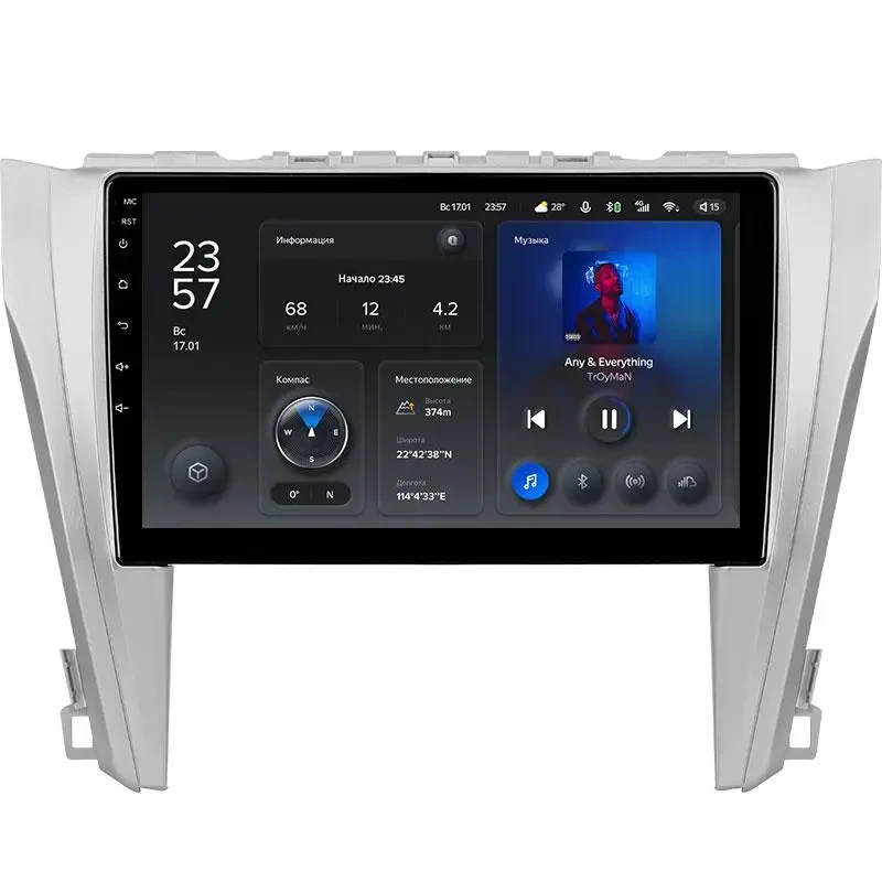 Штатна магнітола Teyes X1 Wi-Fi Toyota Camry 50 (2014-2017)