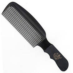 Чорна гребінець з ручкою Ingrid BarberShop Speed Comb 829
