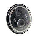 Додаткова світлодіодна LED фара CYCLONE WL-JP2 7" 70W HI/LOW, фото 3