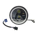 Додаткова світлодіодна LED фара CYCLONE WL-JP2 7" 70W HI/LOW, фото 4