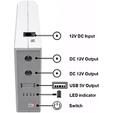 Джерело безперебійного живлення WGP 103 DC UPS 10400mAh безперебійник для роутера 5V/9V/12V 10400 mAh White, фото 4