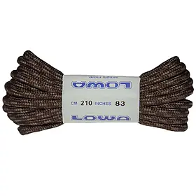 Туристичні шнурки LOWA Trekking 210 см коричневі для трекінгових черевиків