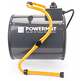 Електричний обігрівач 6000 Вт Powermat PM1019 електро гармата, фото 5