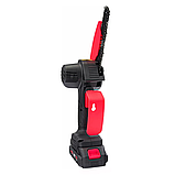 Пила для чищення саду 2000 мАч, 21 В, 4 дюйма + 6 дюймов Red Technic RTMPA0064 гілкоріз, фото 3