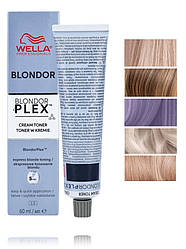 Крем-тонер освітлює волосся Wella BlondorPlex CreamToner 60 мл